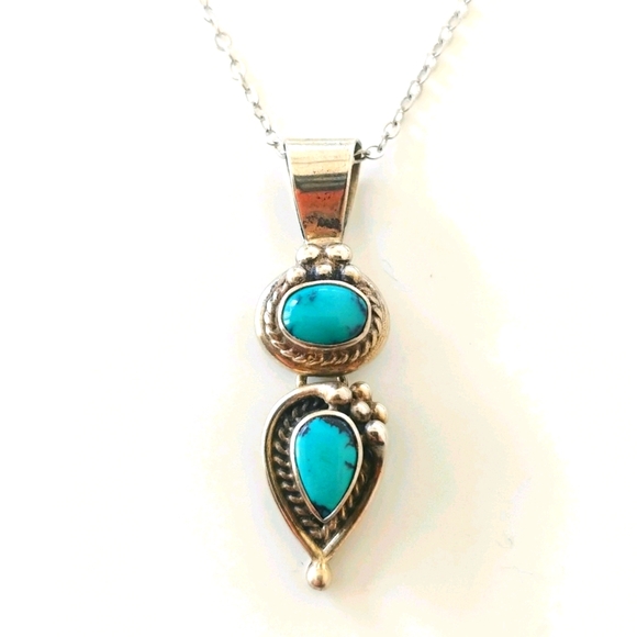 Jewelry - Sleeping Beauty Vintage Turquoise Necklace